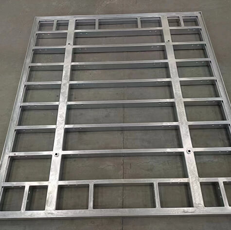 Steel frame wall formwork